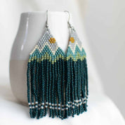 Beaded Fringe Earrings | Montaña