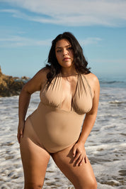 Isle One Piece | Taupe