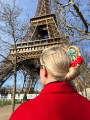 Hand-painted Claw Hair Clip | Cherry Fruit