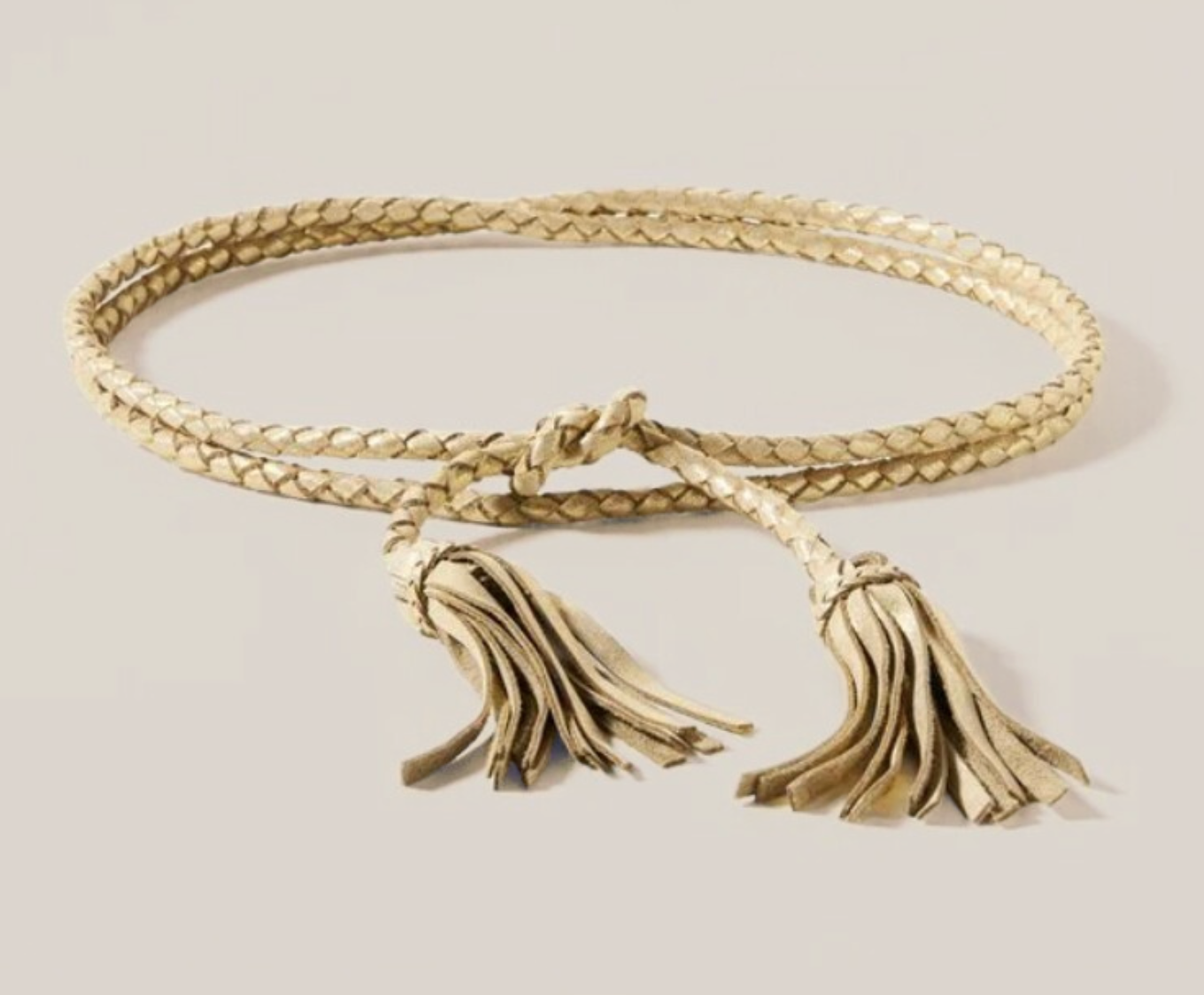 Fringe Soga Belt | Gold
