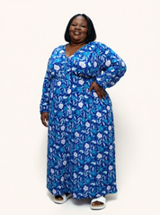 Denni Weekend Dress | Deco Blue