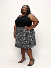 The Wandering Wave Top | Black