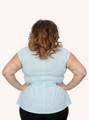 Power Moves Short Sleeve Top | Blue