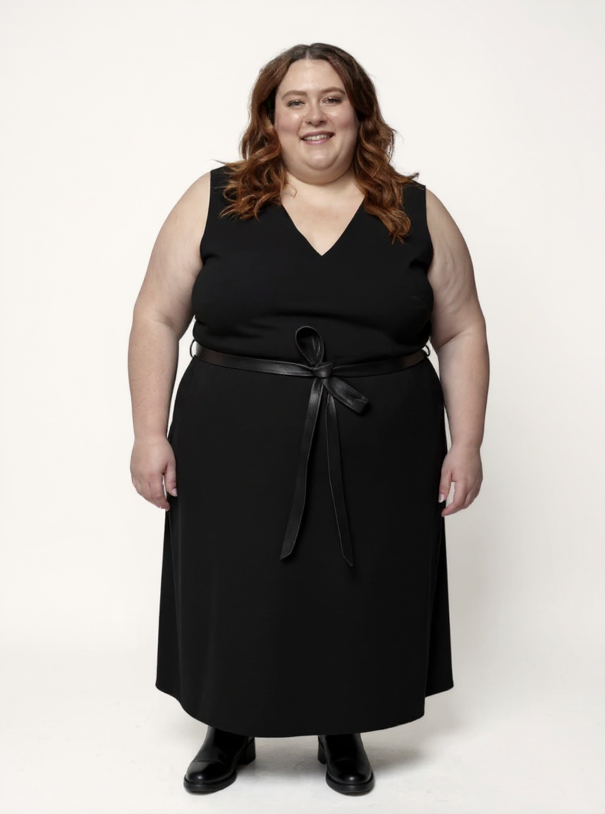 Midi Wrap Belt | Black