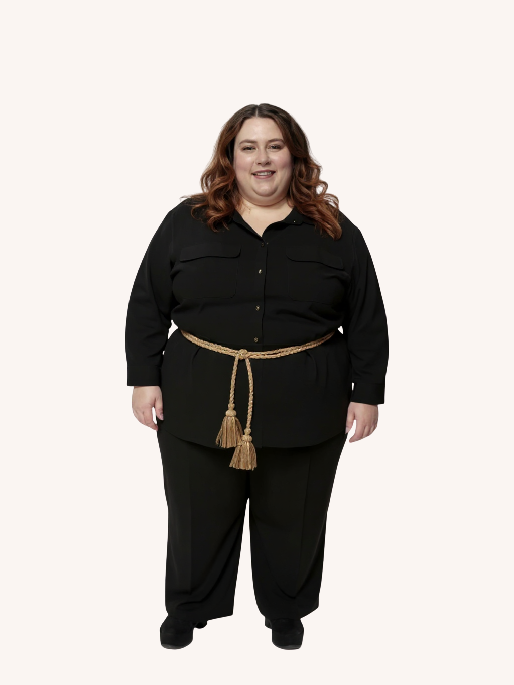 Hepburn Wide Leg Pant | Black