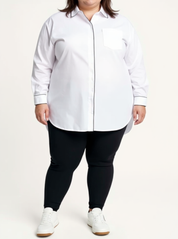 Signature Tunic Shirt | Piping