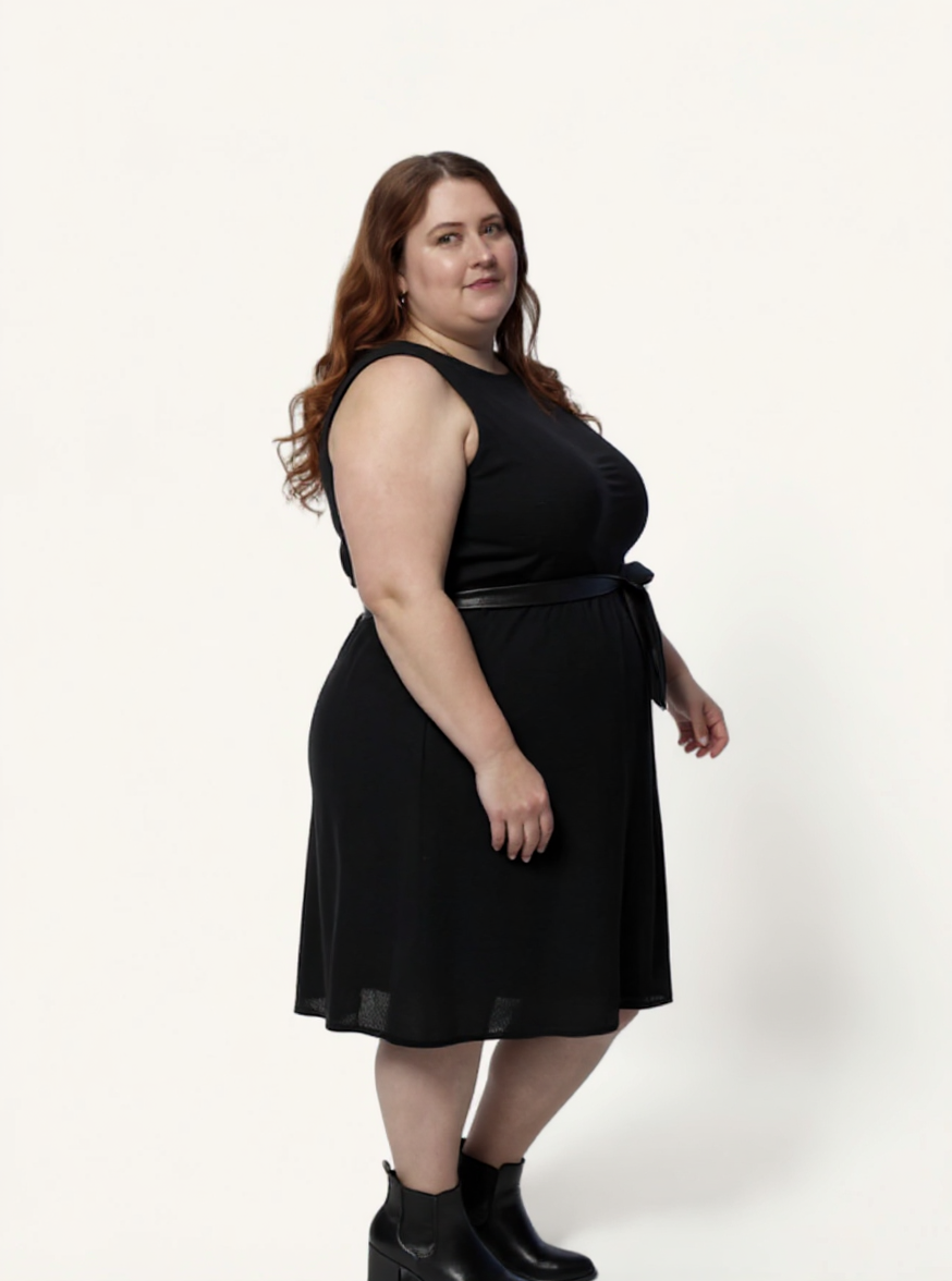 Midi Wrap Belt | Black