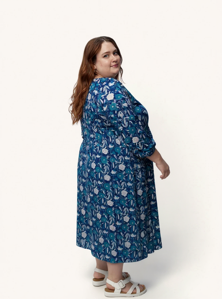 Denni Weekend Dress | Deco Blue