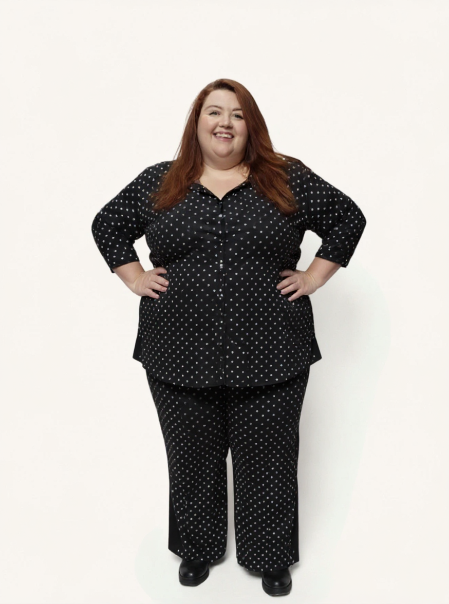 Signature Tunic Shirt | Polka Dot