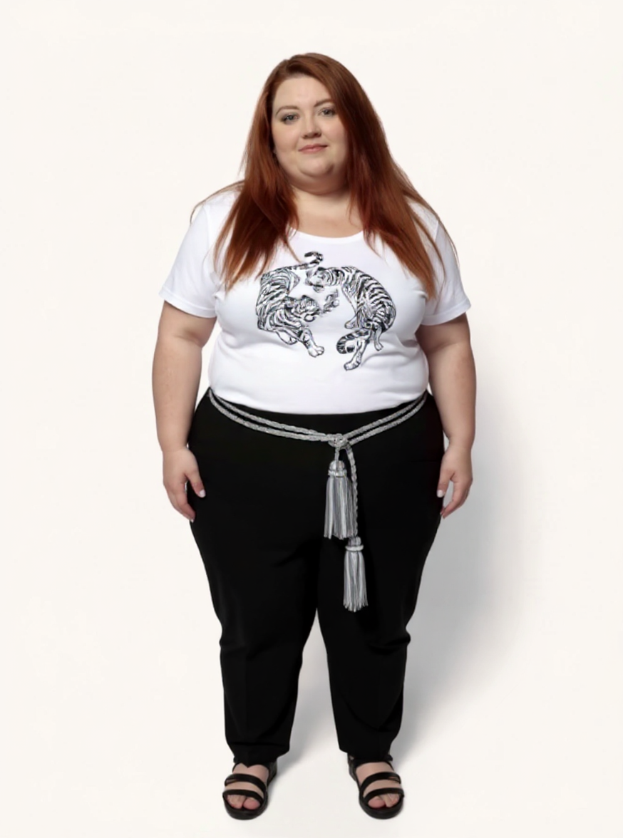 Fringe Soga Belt | Silver