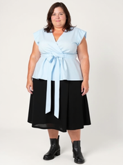 Power Moves Short Sleeve Top | Blue