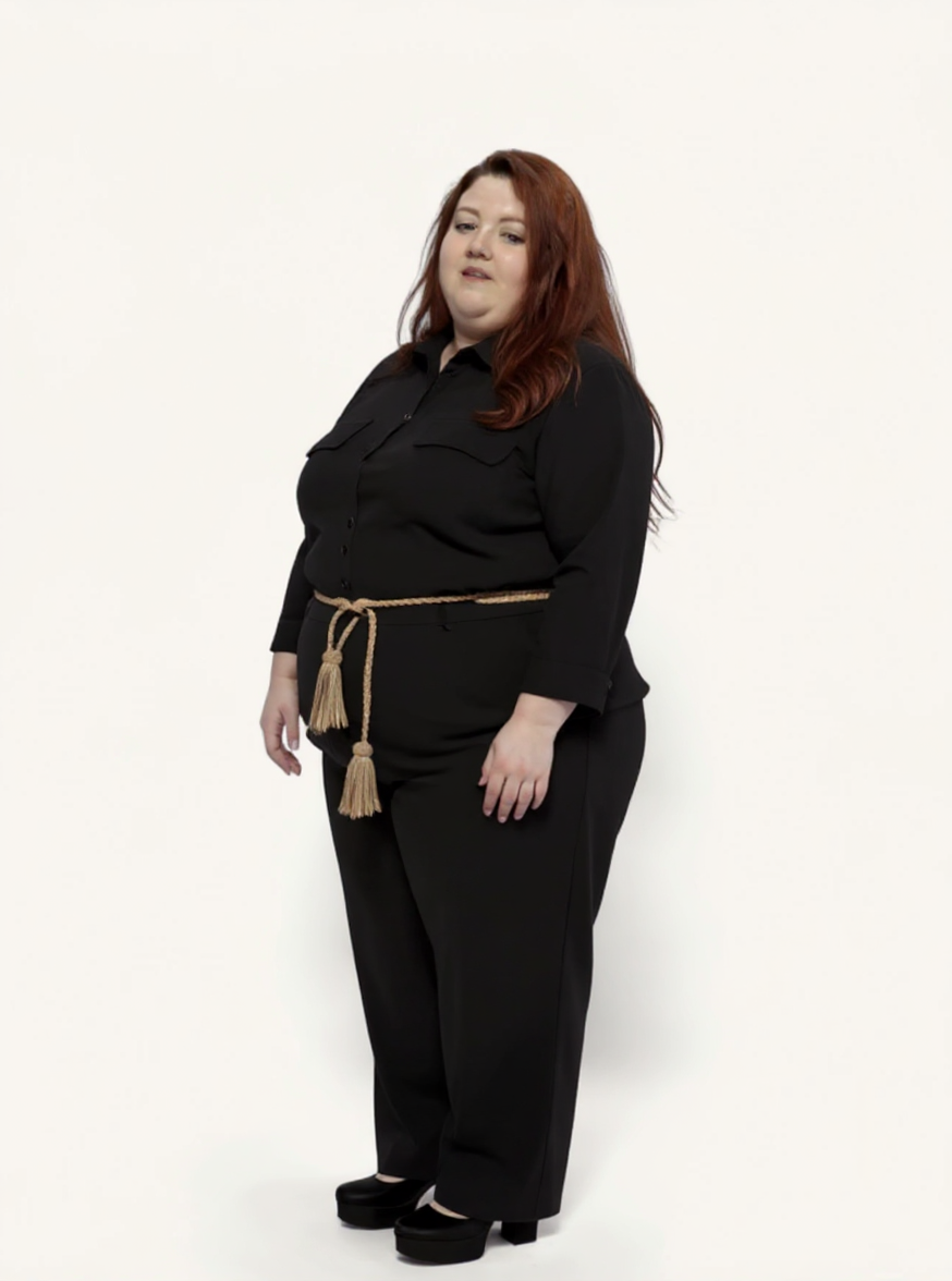 The Payton Two Pocket Shirt | Black