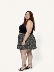 Boxy Crop Top | Black