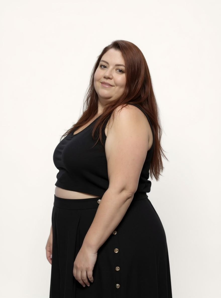 Boxy Crop Top | Black