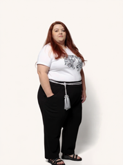 Fringe Soga Belt | Silver