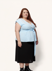 Power Moves Short Sleeve Top | Blue