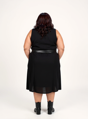 Midi Wrap Belt | Black