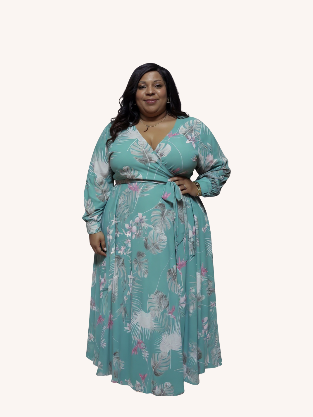 Midi Wrap Dress | Bora Bora