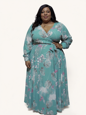 Midi Wrap Dress | Bora Bora