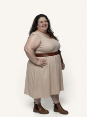 Midi Wrap Belt | Whiskey