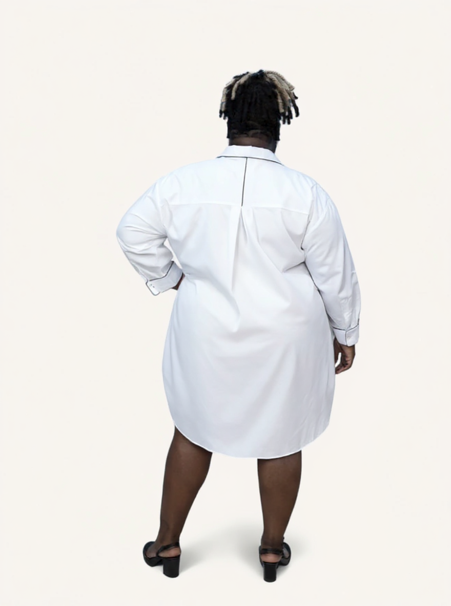 Signature Tunic Shirt | Piping