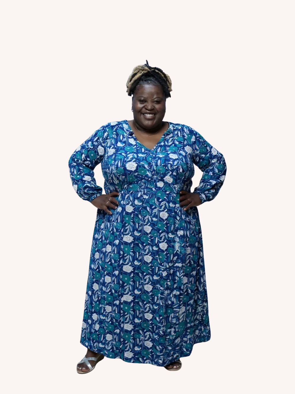 Denni Weekend Dress | Deco Blue