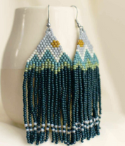 Beaded Fringe Earrings | Montaña