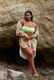 Sol Button-Up Shirt Dress Lenzing™ Ecovero™ - Nomads Swimwear