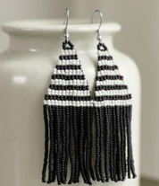 Beaded Fringe Earrings | Opuesta