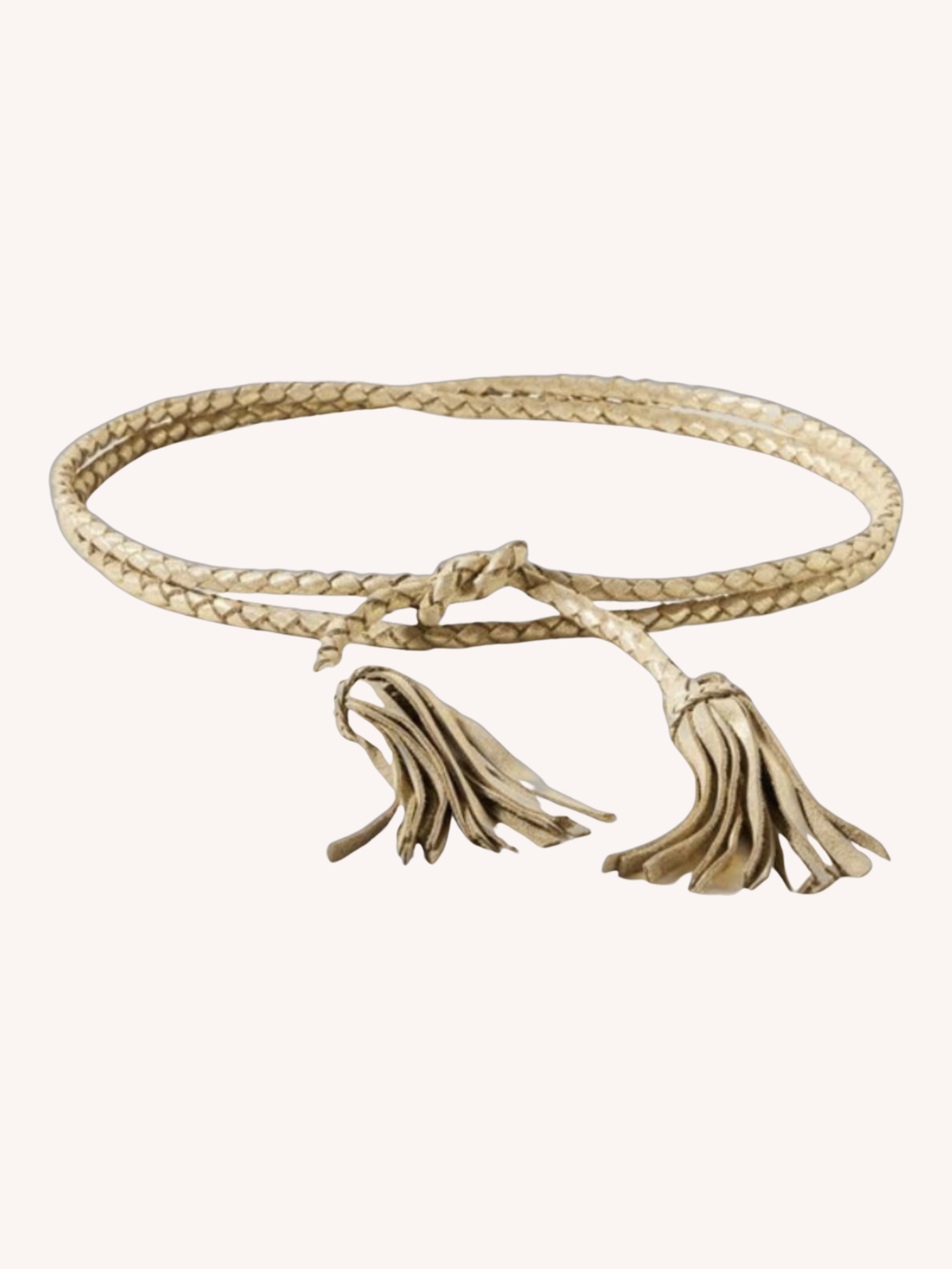 Fringe Soga Belt | Gold
