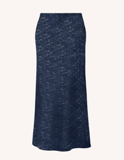 Gianna Stretch Lace Mermaid Maxi Skirt | Navy