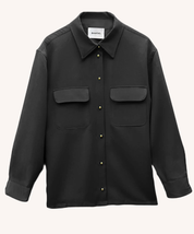 The Payton Two Pocket Shirt | Black