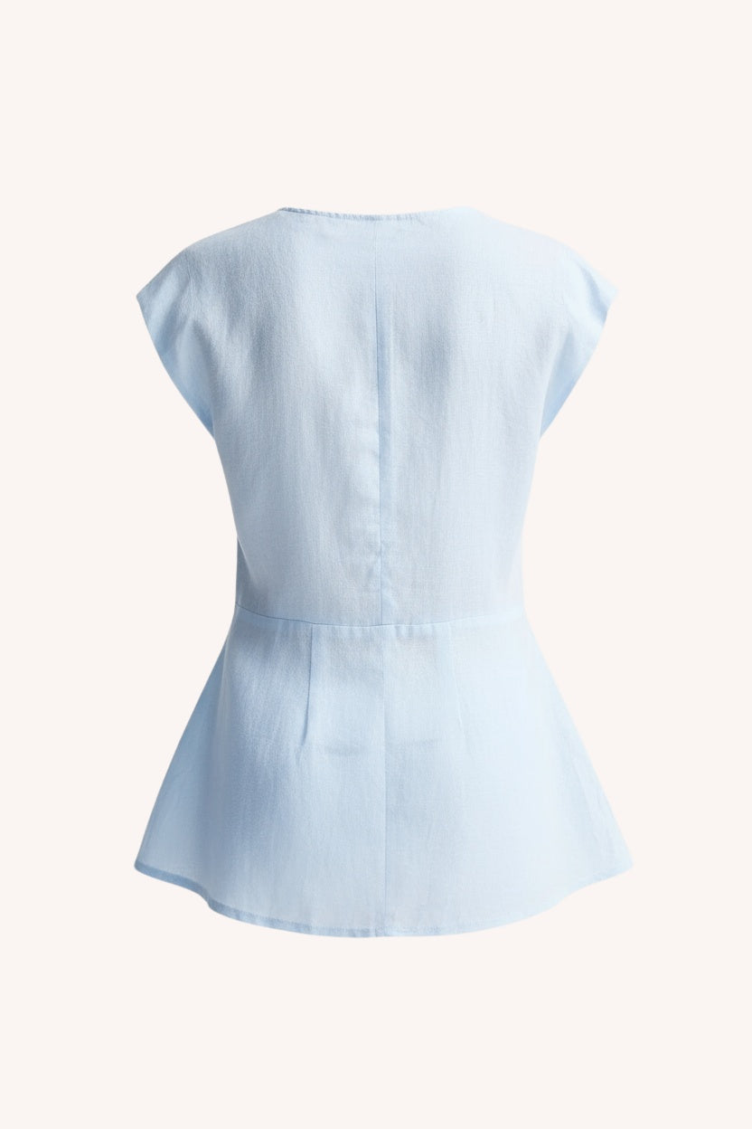 Power Moves Short Sleeve Top | Blue