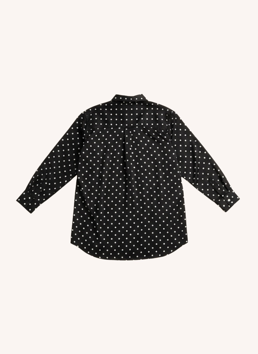 Signature Tunic Shirt | Polka Dot