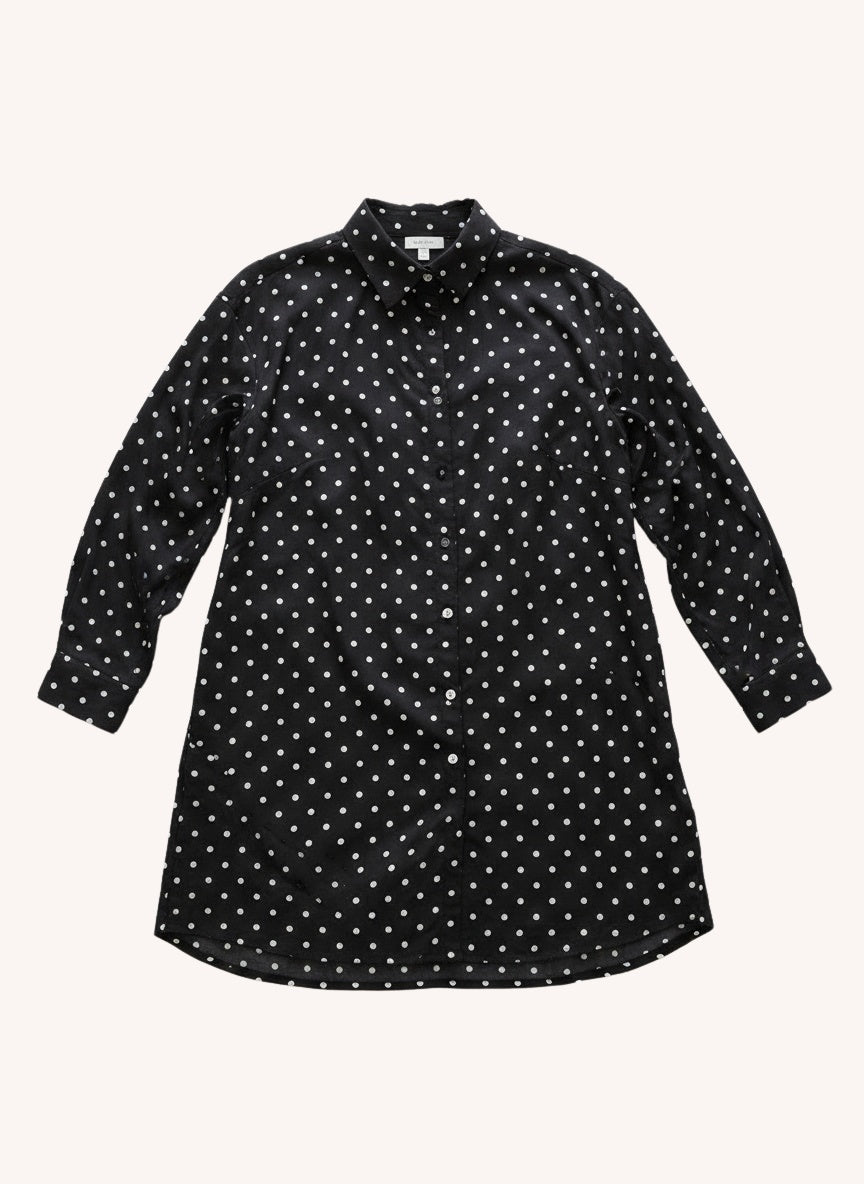 Signature Tunic Shirt | Polka Dot