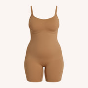 Mid-Thigh Shapewear Bodysuit | Maya Nude